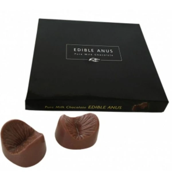 Spencer & Fletwood essbare Schokoladen-Anus-Figur Milchschokolade