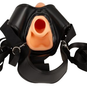 Realistixxx Strap-On Hollow mit hohlem Dildo für Paare, hautfarben hell Realistixxx Strap-On Hollow mit hohlem Dildo für Paare, hautfarben hell – Bild 4
