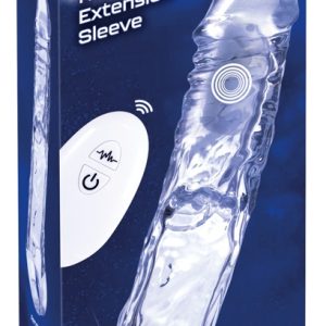 Crystal Clear RC Vibrating Ext Penisverlängerung mit Vibration, schwarz Crystal Clear RC Vibrating Ext Penisverlängerung mit Vibration, schwarz – Bild 1