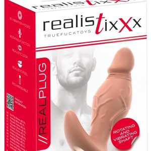 Realistixxx Rotating Plug Analvibrator mit Rotation hautfarben Realistixxx Rotating Plug Analvibrator mit Rotation hautfarben – Bild 1