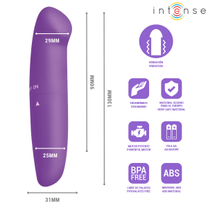Intense G-Punkt-Vibrator Phil, lila, 13 cm Intense G-Punkt-Vibrator Phil, lila, 13 cm – Bild 3