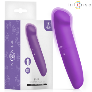 Intense G-Punkt-Vibrator Phil, lila, 13 cm Intense G-Punkt-Vibrator Phil, lila, 13 cm – Bild 1