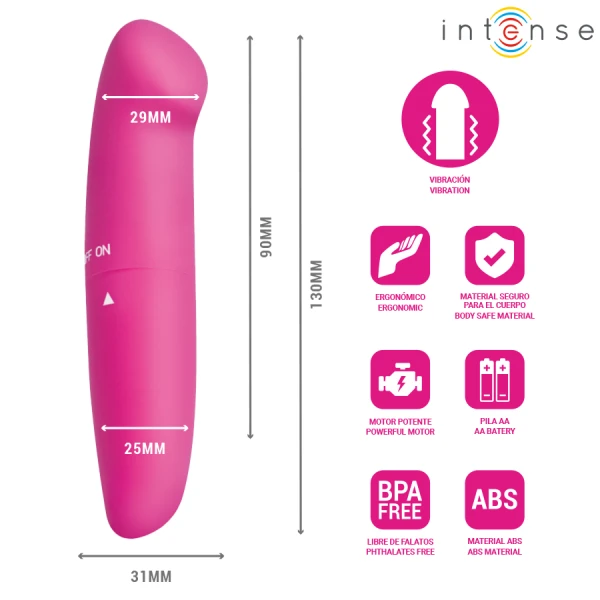 Intense G-Punkt-Vibrator Phil, 13 cm, rosa Intense G-Punkt-Vibrator Phil, 13 cm, rosa