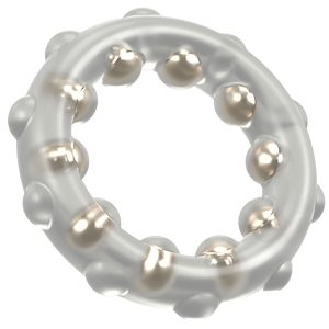 Rebel Cock Ring mit Metallkugeln, Silikon transparent Rebel Cock Ring mit Metallkugeln, Silikon transparent – Bild 2
