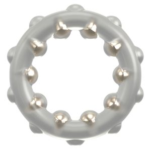 Rebel Cock Ring mit Metallkugeln, Silikon transparent Rebel Cock Ring mit Metallkugeln, Silikon transparent – Bild 3