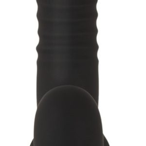 Strapless Strap-On Thrusting RC Doppelvibrator mit Stoßfunktion, schwarz Strapless Strap-On Thrusting RC Doppelvibrator mit Stoßfunktion, schwarz – Bild 3