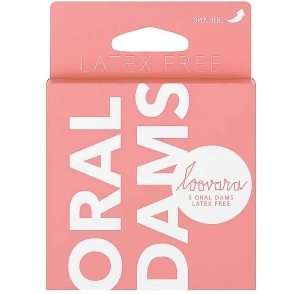 Loovara Oral Dams Latexfreie Oralbarrieren 3 Stück